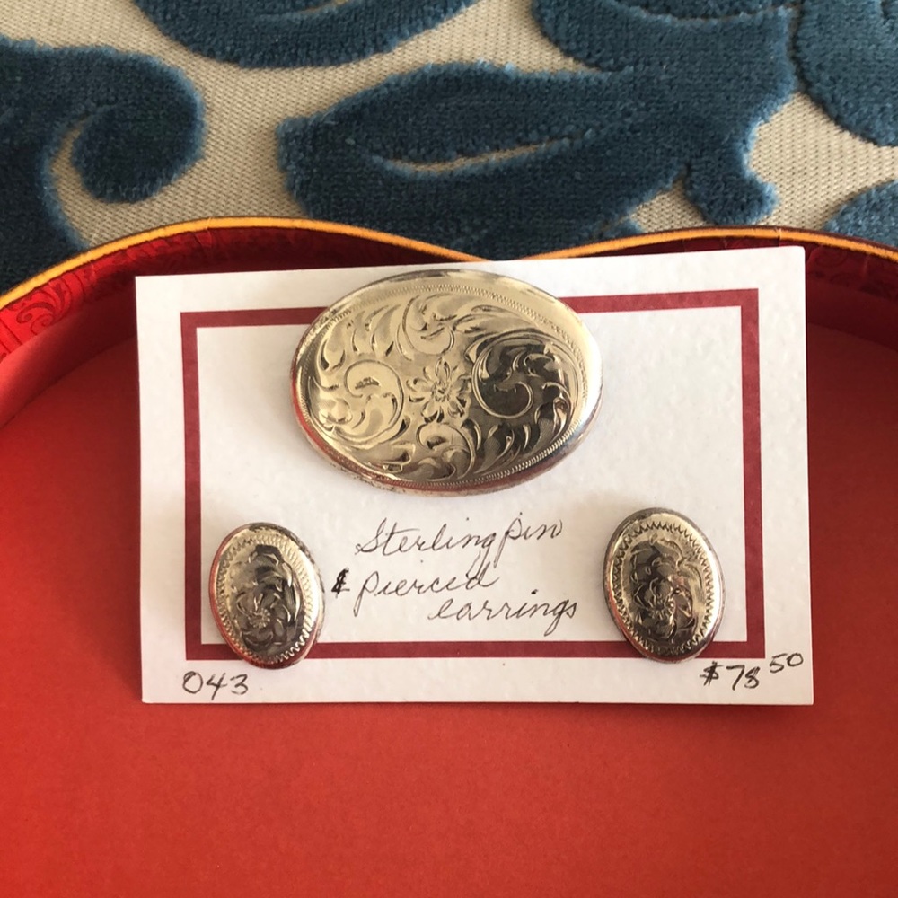 Vintage Sterling set